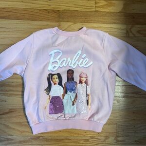 H&M Barbie Sweatshirt 7-8Y - worn only once, perfect condition
